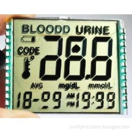 Customized TN, STN, segment LCD display module, reflective or transmissive mode